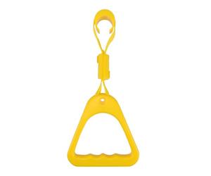 iplusmile Grab Handle for Elderly Lightweight Yellow Plastic Portable Mobility Aid Reducing Risk of Falls for Public Transport and Home