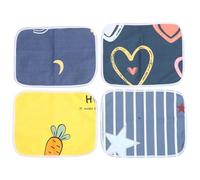 iplusmile Guinea Pig Pee Pads 4pcs Washable Reusable Cotton Breathable and Absorbent Cage Liners Pet Training Mat for Small Pets like Bunnies and Guinea Pigs