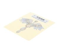 iplusmile Guitar Headstock Sticker Electric Guitar Sticker Decal Pvc Angel Wings Pattern Easy to Apply for Adults