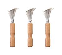 iplusmile Hair Brush Cleaner Comb Hair Remover Tools with Smooth and Comfortable Grip 3pcs Compact and Portable for Home and Travel
