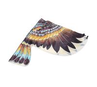 iplusmile Halloween Adult Eagle Wings Cloak Cosplay Costume Accessory Brown Bird Wing Prop for Party Performance and Fancy Dress