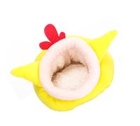iplusmile Hamster and Hedgehog Warm Cotton Nest Pet Bed in Yellow Chick Style, Soft and Easy to Wash for Comfortable Pet Bed and Travel outside Use