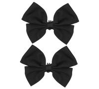 iplusmile Handmade Bow Knot Shoe Clip Decoration for Wedding Bride Flat Shoes Stylish DIY Replacement Accessory for Party and Street Photos