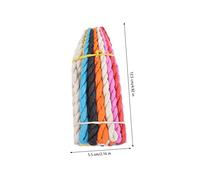 iplusmile Handmade Nepal Rope Incense for Aromatherapy and Meditation Natural Cotton Rope Purification Aroma String for Yoga Home Office Tea House Spiritual Rituals and Blessings
