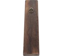 iplusmile Hanging Wooden Vase Wall Mount Pine Wood Flower Holder for Artificial Flowers and Greenery Plants, Coffee Colour, Chic Elegant Style Suitable for Home and Office Decoration