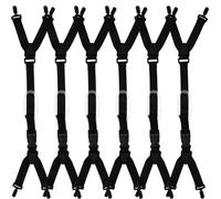 iplusmile Hard Hat Chin Straps 6 Pcs - Adjustable Nylon Strap with Soft PVC Chin Cup for Secure Helmet Fit - for Construction Sites, Sports Helmets, UK Workers