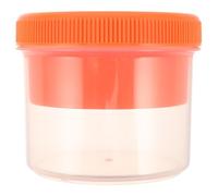 iplusmile Hearing Aid Drying Case for Travel and Everyday Use, Moisture Proof and Impact Resistant Plastic Protective Container, Pocket Size Hearing Aid Dehumidifier Storage Box in Orange