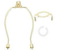 iplusmile Heavy Duty Lamp Harp Shade Bracket Base Mount Adapter for Medium E26 E27 E14 Bases Designed for Table Lamps, and Harvard Bracket Applications