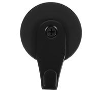 iplusmile Heavy Duty Magnetic Wreath Door Hanger Hook with Sturdy Magnet and Easy Installation, Black Metal Hanging Hook for Kitchen and Bathroom Use on Metal Doors