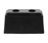 iplusmile Heavy Duty Rubber Rectangle Dock Buffer Guard for Truck Tailgate and Door Frames, Shock Absorbing Bumper Block Preventing Metal Collision Deformation and Protecting Paint,