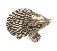 iplusmile Hedgehog-Shaped Brass Door Knobs Vintage Style, Antique Cabinet Drawer Pulls for Wardrobe and Kitchen Furniture, Decorative Metal Hardware for Home Interiors
