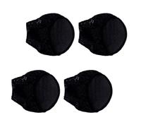 iplusmile High Heel Half Sole Cushions 2 Pairs Black Invisible Non-Slip Front Ball-of-Foot Pads for Women’s Shoes Comfortable Insole Inserts for High Heels