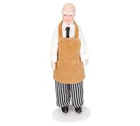 iplusmile Imitated People Scale Model Ceramic Dollhouse Miniature Figurines for Projects Realistic Characters for Role Play Teaching and Decorative Scenes