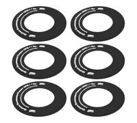 iplusmile Inflatable Valve Pad Pvc Material 6pcs round Wide Compatibility and Easy Installation, Quick Inflation and Deflation for Paddleboard and Yoga Mat for Outdoor Water Sports
