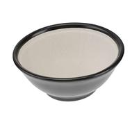 iplusmile Japanese Ceramic Grinding Bowl Black Food and Spice Crusher Bowl for Home Restaurant Hotel Japanese Style Tableware for Grinding and Serving