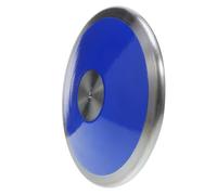 iplusmile Kg Training Discus with Nylon and Steel, Blue Throwing Disc | Track and Field Training Equipment, Antislip Texture, Rounded Edges, for Synthetic Tracks and Sandpits