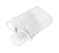 iplusmile Large Capacity Refillable Laundry Detergent Bucket with Airtight Seal Washing Powder Storage Container for Home Laundry Multipurpose Powder and Liquid Detergent Dispenser in White