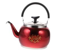 iplusmile Large Capacity Stainless Steel Stovetop Water Kettle with Whistling Safety Feature Heat Resistant Handle Kitchen Supply for Gas and Induction Cookers