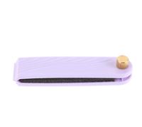iplusmile Lavender Guitar Mute for String Instruments and Banjos with Quick Installation and Removal, Plastic and Sponge Material, for Practice the Go Use
