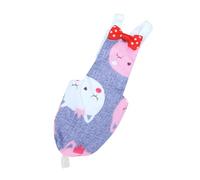 iplusmile Lightweight Comfortable Cotton Parrot Diaper Flight Suit with Beautiful Colour and Cat Printed Pattern, Suitable for Pigeon and Parrot Bird Clothes Supplies
