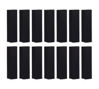 iplusmile Lipstick Lip Gloss Black Boxes 50pcs Made of Black Cardboard Storage Small and Lightweight Packing Cases with Beautiful Appearance, for Travel and Room Decoration