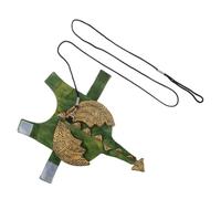 iplusmile Lizard Costume Funny Dinosaur Pet Outfit Lizard Clothes for Bearded Dragon Accessories Reptile Outdoor Walking Gear