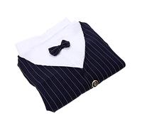 iplusmile Luxury Dog Tuxedo Wedding Dress Cat Shirt Pet Costume Dog Dress Shirt Formal Outfit
