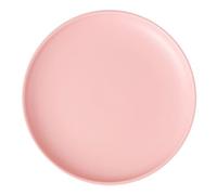 iplusmile Matte Pink Ceramic Western Food Plate Round Steak Dinnerware Microwave Safe Tableware for Everyday Meals Pasta Salad Party Gift