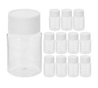 iplusmile Medicine Bottles With Caps 15ml 12pcs Refillable Leakproof Design PET PP Small Medicine Container for Outdoor Travel
