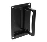 iplusmile Medium Black Foldable Recessed Cabinet Door Handle Invisible Electric Box Pulls Toolbox and Furniture Handles for Cupboards and Closets