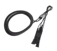 iplusmile Men Arabian Headband with Tassel Polyester Middle East Head Wrap for Christmas and Masquerade Decorative Effect Costume Accessory for Adults Men Black Vintage Style