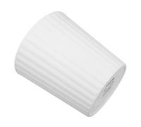 iplusmile Mini Desk Trash Can Compact and Convenient Waste Container for Office and Home Desktop Garbage Bin for Kitchen Bedroom Living Lightweight and White Without Lid
