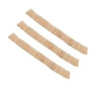 iplusmile Miniature Faux Thatch Roof 6Pcs Artificial Straw Grass for DIY Micro Landscape, Fairy Garden, Dollhouse Roof Crafting and Seasonal Party Decoration