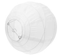 iplusmile Minimalist White Silk Cloth Round Lantern Lamp Shade for Home and Party Decorations Wedding Hanging Lantern Inspired by Traditional Chinese and Japanese Design