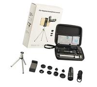 iplusmile Mobile Phone Lens Wide Angle Telephoto Fisheye Macro External Phone Camera Lens Metal Tripod