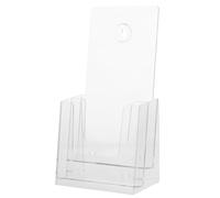 iplusmile Multi Brochure Holder Wall Mount Desktop Organizer Rack Compact Lightweight File and Magazine Stand for Office Study Dormitory Practical Catalog Display with Neat Simple Design