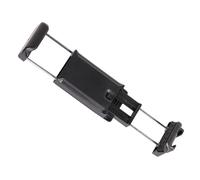 iplusmile Multi-functional Telescopic Tripod Stand with Smartphone Clip and Tablet Holder, 1/4 Inch Phone Tripod Mount Compatible with Mobile Phones for Photography and Video Shooting