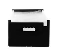 iplusmile Multi-Layer Document Folder Organizer with Large Capacity Plastic Construction, Simple Fashion Design, for Home and Travel, Work Efficiency and Keep Documents Well Organised