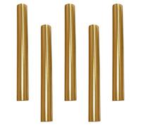 iplusmile Nail Art Pen Caps Practical Sealed Light-Proof Covers for Zinc Alloy 5Pcs Golden with 8-9Mm Inner Diameter to Extend Service Life Nail Accessories Manicure Pens