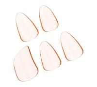iplusmile Nails Tools 5pcs Finger PC Protection Guzheng Fake, Or for Orange Birthday Sturdy and Not Easy as to Deform Crack, Guzheng Practice Gift for Stringed Instrument Players