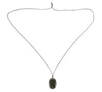 iplusmile Natural Blue Moonstone Pendant Necklace 2-4cm Crystal Stone Hanging Ornament Random Color Natural Stone Jewelry for Women Random Color