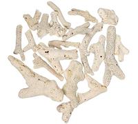 iplusmile Natural Crushed Coral for Aquarium Filter Media, 500g Bio Stones to Stabilise pH Fish Tank Substrate Decorations, 3-11cm