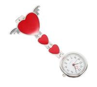 iplusmile Nurse Universal Watch Lightweight Portable Quartz with Large Dial Alloy Glass Metal Pendant for Doctors and Staff