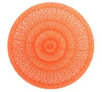 iplusmile Orange Plastic Globe Lampshade with G9 Thread Hanging Lamp Shades Replacement Lamp Cover Decorative Stylish Round Ball Shape with Easy Installation and Adjustment