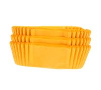 iplusmile Oval Boat Shape Paper Cups High Temperature Resistant Grease Cupcake Liners for Baking Muffins Cake Balls Bread Food Grade Paper Cases for Birthdays Weddings Parties