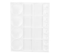 iplusmile Paint Pallet Palette Plastic Multiple Lightweight with Tray Wells for Versatile and Easy-to-clean Watercolour Paint Mixing Suitable Painting for Artists and Professionals