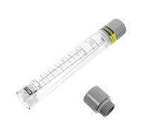 iplusmile Panel Mount Flow Meter 0.05-0.5 Gpm with Dual Gpm and Lpm Scale, Plastic Inline Flow Measuring Meter for Swimming Pool Pipelines and Pump Houses, Ip68 Certified with 4-20ma Data
