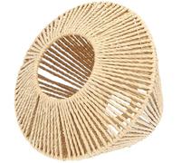 iplusmile Pendant Lamp Shade Woven Rattan Cover 9.5 X 15Cm Replacement Bulb Guard for Indoor Use in Restaurants and Weddings