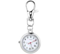 iplusmile Pendant Watches Featuring A Quartz Keychain Clip and Nursing Pocket Watch Design Crafted from Stainless Steel and Glass for Occasions and Hospitals Offering Easy to Random Color