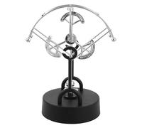 iplusmile Perpetual Motion Machine with Three Umbrella Design, Rotating Physics Ornament for Office and Home, Desktop Executive for Adults